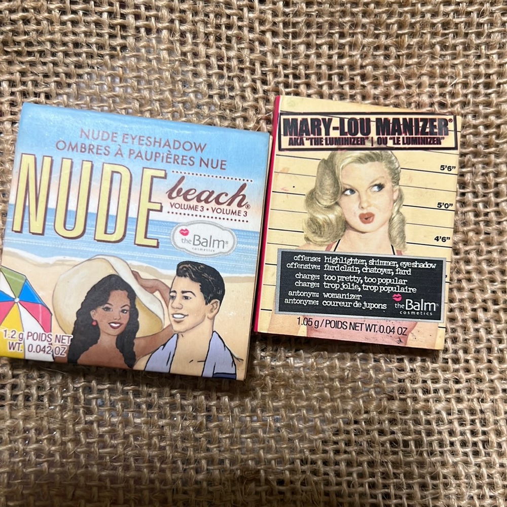 The balm cosmetics eyeshadow